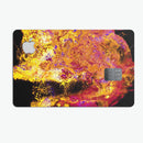 Liquid Abstract Paint V7 - Premium Protective Decal Skin-Kit for the Apple Credit Card