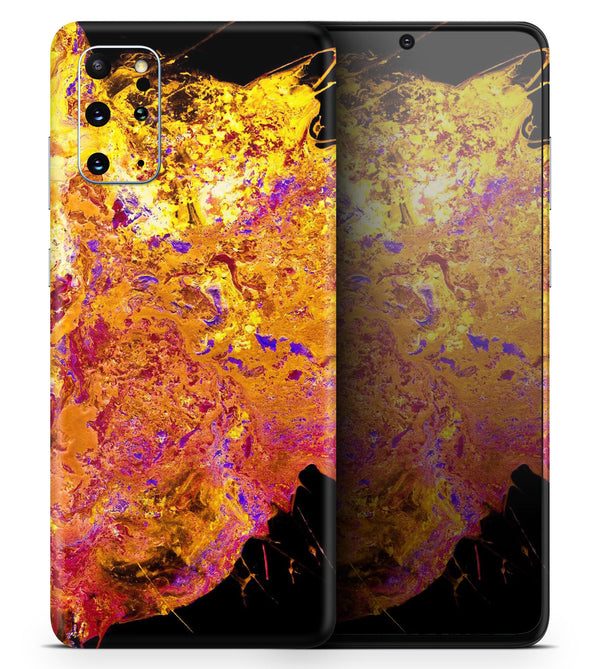 Liquid Abstract Paint V7 - Skin-Kit for the Samsung Galaxy S-Series S20, S20 Plus, S20 Ultra , S10 & others (All Galaxy Devices Available)