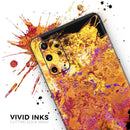 Liquid Abstract Paint V7 - Skin-Kit for the Samsung Galaxy S-Series S20, S20 Plus, S20 Ultra , S10 & others (All Galaxy Devices Available)