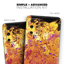 Liquid Abstract Paint V7 - Skin-Kit for the Samsung Galaxy S-Series S20, S20 Plus, S20 Ultra , S10 & others (All Galaxy Devices Available)