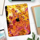 Liquid Abstract Paint V7 - Full Body Skin Decal for the Apple iPad Pro 12.9", 11", 10.5", 9.7", Air or Mini (All Models Available)