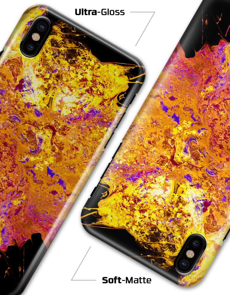 Liquid Abstract Paint V7 - iPhone X Clipit Case