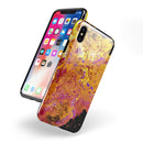 Liquid Abstract Paint V7 - iPhone X Swappable Hybrid Case