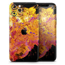 Liquid Abstract Paint V7  - Protective Skin Wrap & Decal – Compatible with iPhone SE to iPhone 17 Pro Max (All Models)