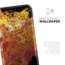 Liquid Abstract Paint V7  - Protective Skin Wrap & Decal – Compatible with iPhone SE to iPhone 17 Pro Max (All Models)
