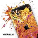 Liquid Abstract Paint V7  - Protective Skin Wrap & Decal – Compatible with iPhone SE to iPhone 17 Pro Max (All Models)