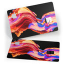 Liquid Abstract Paint V80 - Premium Protective Decal Skin-Kit for the Apple Credit Card