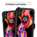 Liquid Abstract Paint V80 - Skin Kit for the iPhone OtterBox Cases
