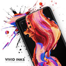 Liquid Abstract Paint V80 - Skin-Kit for the Samsung Galaxy S-Series S20, S20 Plus, S20 Ultra , S10 & others (All Galaxy Devices Available)