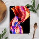 Liquid Abstract Paint V80 - Full Body Skin Decal for the Apple iPad Pro 12.9", 11", 10.5", 9.7", Air or Mini (All Models Available)