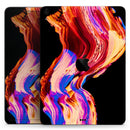 Liquid Abstract Paint V80 - Full Body Skin Decal for the Apple iPad Pro 12.9", 11", 10.5", 9.7", Air or Mini (All Models Available)