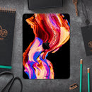Liquid Abstract Paint V80 - Full Body Skin Decal for the Apple iPad Pro 12.9", 11", 10.5", 9.7", Air or Mini (All Models Available)
