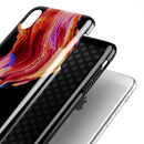 Liquid Abstract Paint V80 - iPhone X Swappable Hybrid Case