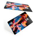 Liquid Abstract Paint V8 - Premium Protective Decal Skin-Kit for the Apple Credit Card