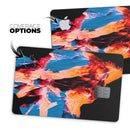 Liquid Abstract Paint V8 - Premium Protective Decal Skin-Kit for the Apple Credit Card