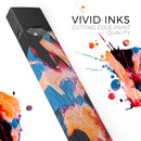 Liquid Abstract Paint V8 - Premium Decal Protective Skin-Wrap Sticker compatible with the Juul Labs vaping device