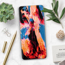 Liquid Abstract Paint V8 - Skin-Kit for the Samsung Galaxy S-Series S20, S20 Plus, S20 Ultra , S10 & others (All Galaxy Devices Available)
