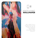 Liquid Abstract Paint V8 - Skin-Kit for the Samsung Galaxy S-Series S20, S20 Plus, S20 Ultra , S10 & others (All Galaxy Devices Available)