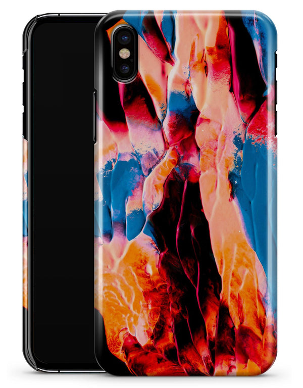 Liquid Abstract Paint V8 - iPhone X Clipit Case