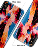 Liquid Abstract Paint V8 - iPhone X Clipit Case