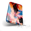 Liquid Abstract Paint V8 - iPhone X Swappable Hybrid Case