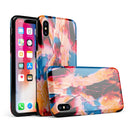Liquid Abstract Paint V8 - iPhone X Swappable Hybrid Case
