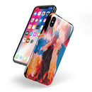 Liquid Abstract Paint V8 - iPhone X Swappable Hybrid Case
