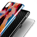 Liquid Abstract Paint V8 - iPhone X Swappable Hybrid Case