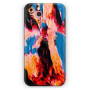 Liquid Abstract Paint V8  - Protective Skin Wrap & Decal – Compatible with iPhone SE to iPhone 17 Pro Max (All Models)