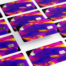 Liquid Abstract Paint V9 - Premium Protective Decal Skin-Kit for the Apple Credit Card