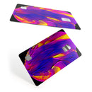 Liquid Abstract Paint V9 - Premium Protective Decal Skin-Kit for the Apple Credit Card