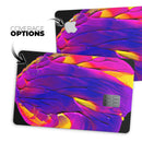 Liquid Abstract Paint V9 - Premium Protective Decal Skin-Kit for the Apple Credit Card