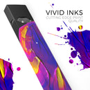 Liquid Abstract Paint V9 - Premium Decal Protective Skin-Wrap Sticker compatible with the Juul Labs vaping device