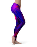 Liquid Abstract Paint V9 - All Over Print Womens Leggings / Yoga or Workout Pants