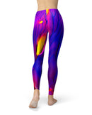 Liquid Abstract Paint V9 - All Over Print Womens Leggings / Yoga or Workout Pants