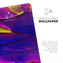 Liquid Abstract Paint V9 - Full Body Skin Decal for the Apple iPad Pro 12.9", 11", 10.5", 9.7", Air or Mini (All Models Available)