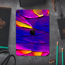 Liquid Abstract Paint V9 - Full Body Skin Decal for the Apple iPad Pro 12.9", 11", 10.5", 9.7", Air or Mini (All Models Available)