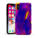 Liquid Abstract Paint V9 - iPhone X Swappable Hybrid Case