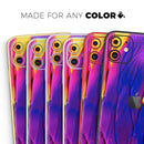 Liquid Abstract Paint V9  - Protective Skin Wrap & Decal – Compatible with iPhone SE to iPhone 17 Pro Max (All Models)