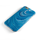 Liquid Blue Color Fusion iPhone 6/6s or 6/6s Plus 2-Piece Hybrid INK-Fuzed Case