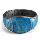 Liquid Blue Color Fusion - Decal Skin Wrap Kit for the Disney Magic Band