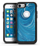 Liquid Blue Color Fusion - iPhone 7 or 8 OtterBox Case & Skin Kits