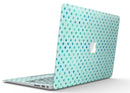 Little Aqua Watercolor Polka Dots - MacBook Air Skin Kit