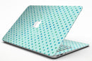 Little Aqua Watercolor Polka Dots - MacBook Air Skin Kit