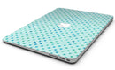 Little Aqua Watercolor Polka Dots - MacBook Air Skin Kit