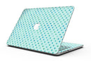 Little Aqua Watercolor Polka Dots - MacBook Pro with Retina Display Full-Coverage Skin Kit