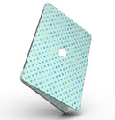 Little Aqua Watercolor Polka Dots - MacBook Pro with Retina Display Full-Coverage Skin Kit