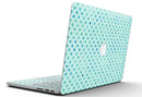 Little Aqua Watercolor Polka Dots - MacBook Pro with Retina Display Full-Coverage Skin Kit