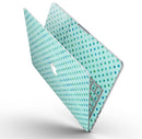 Little Aqua Watercolor Polka Dots - MacBook Pro with Retina Display Full-Coverage Skin Kit