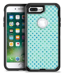 Little Aqua Watercolor Polka Dots - iPhone 7 Plus/8 Plus OtterBox Case & Skin Kits